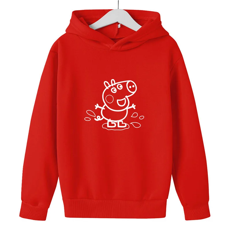 

NEW Children's Hoodie Pullover Cartoon Hoodie Hip Hop Top Children's Tee Clothes 4T-14T