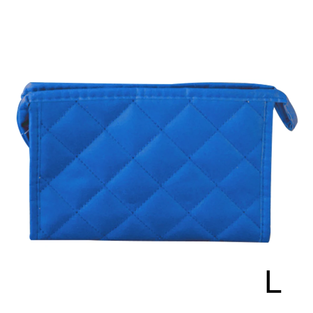 Женский нейлоновый чехол для деловой поездки макияжа с ромбовидной решеткой