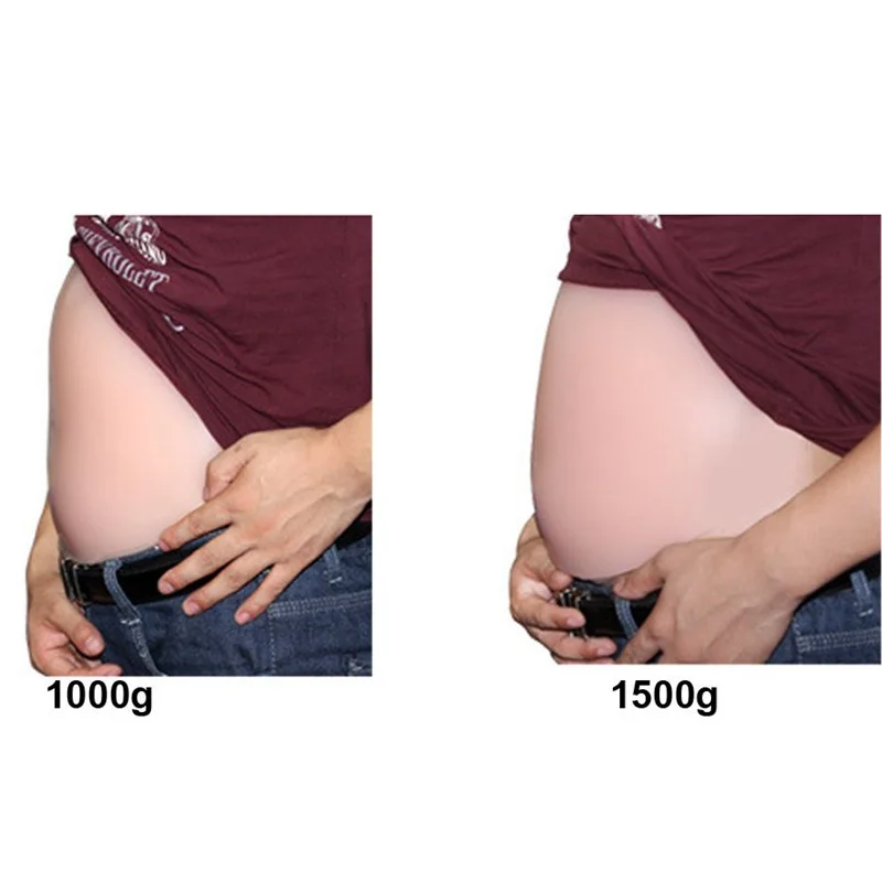 Силиконовый живот беременной женщины для костюма |