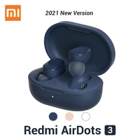 xiaomi redmi airdots 3 bluetooth earphones aptx adaptive tws bluetooth 5 2 gaming mode 2021 new mi true wireless earbuds basic 3