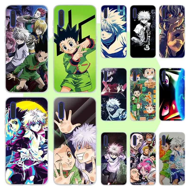 

hunter x hunter Soft Silicone Case For Xiaomi Mi 12 11 Ultra 10 9 8 SE 6X A3 POCO X3 Pro A2 Lite cc9 Pro cc9e