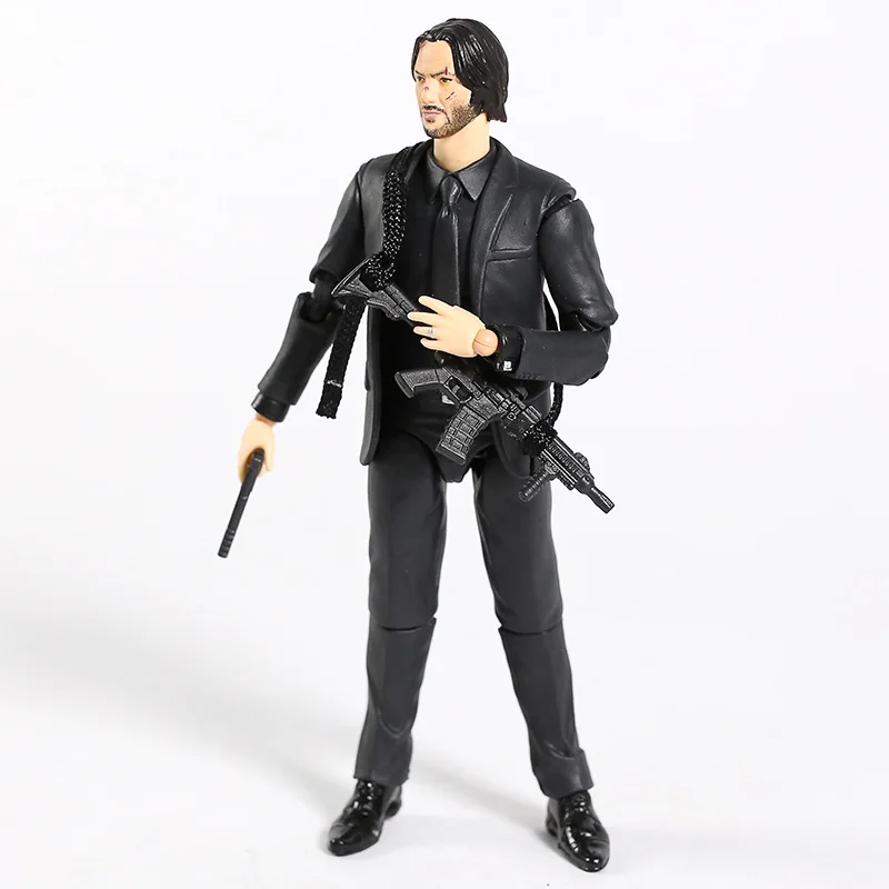 Экшн-фигурка из ПВХ Mafex No. 070 085 Джон уик Киану Ривз Коллекционная модель игрушки |