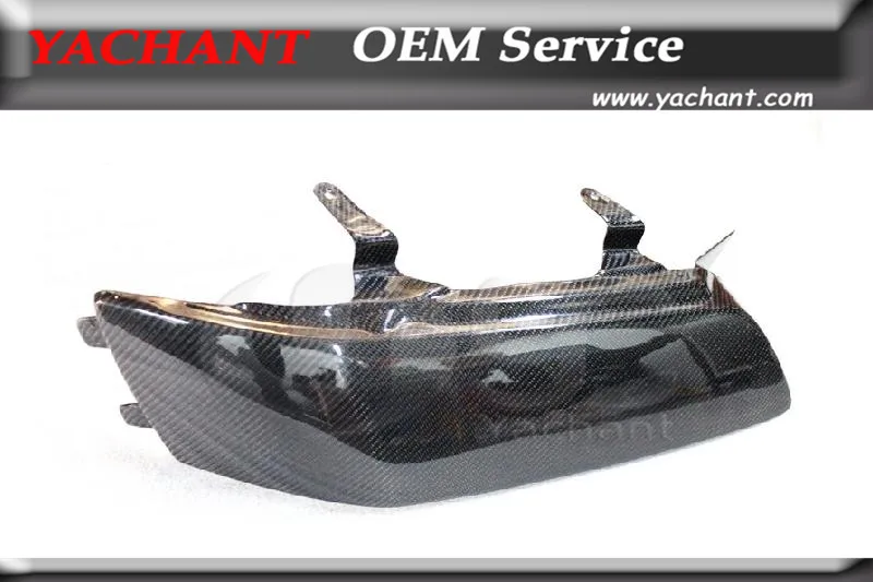 Стайлинг автомобиля углеродное волокно CF Блокировка фара подходит для 2001 2007