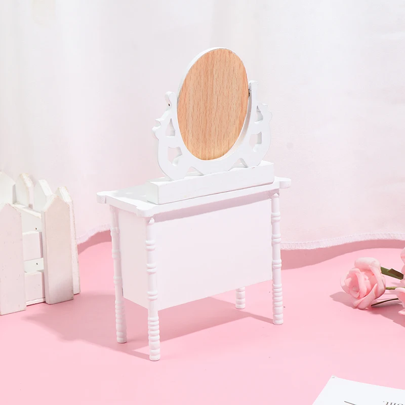 1:12 миниатюрная мебель для кукольного домика игрушки туалетный столик модель
