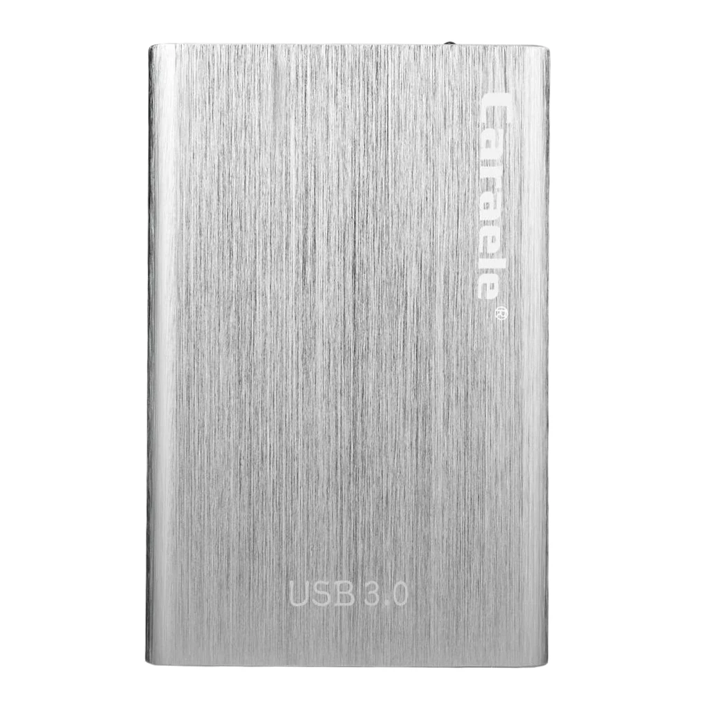 1T 1T 2T 500GB USB3.0 внешний жесткий диск Корпус SATA серебристый для всех версий Windows и Linux ПК и ноутбука - Цвет: 1T