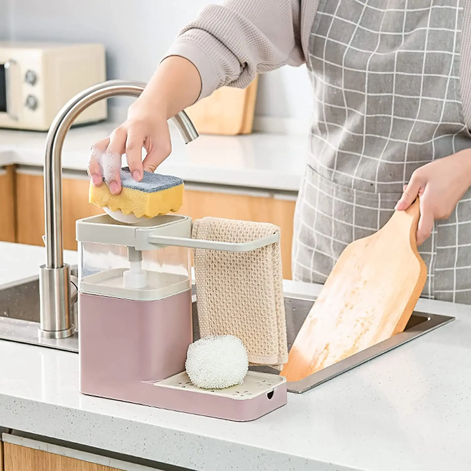 

Telescopic Sink Kitchen Draining Box Kitchen Towel Sink Holder Shelf Storage Bathroom Holder Sink Kitchen Accessorie