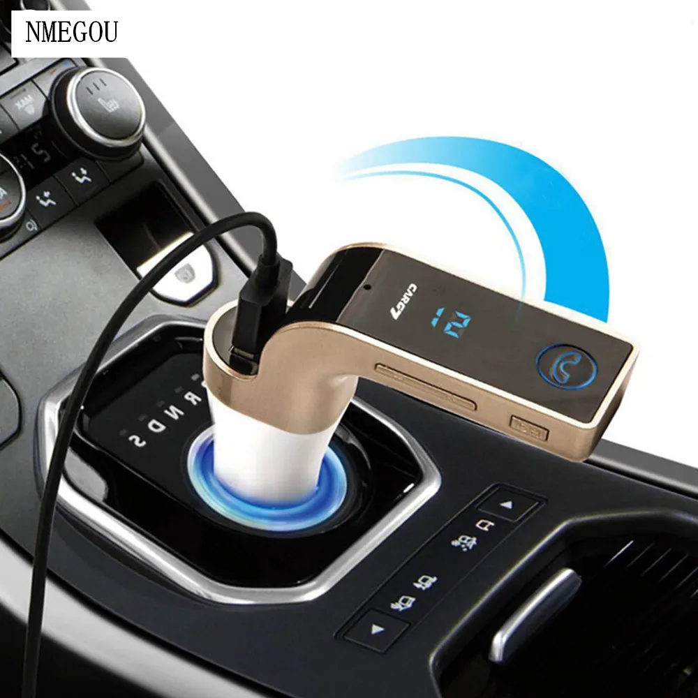 Беспроводной Автомобильный Mp3 плеер Bluetooth радио fm передатчик Hands Free аудио