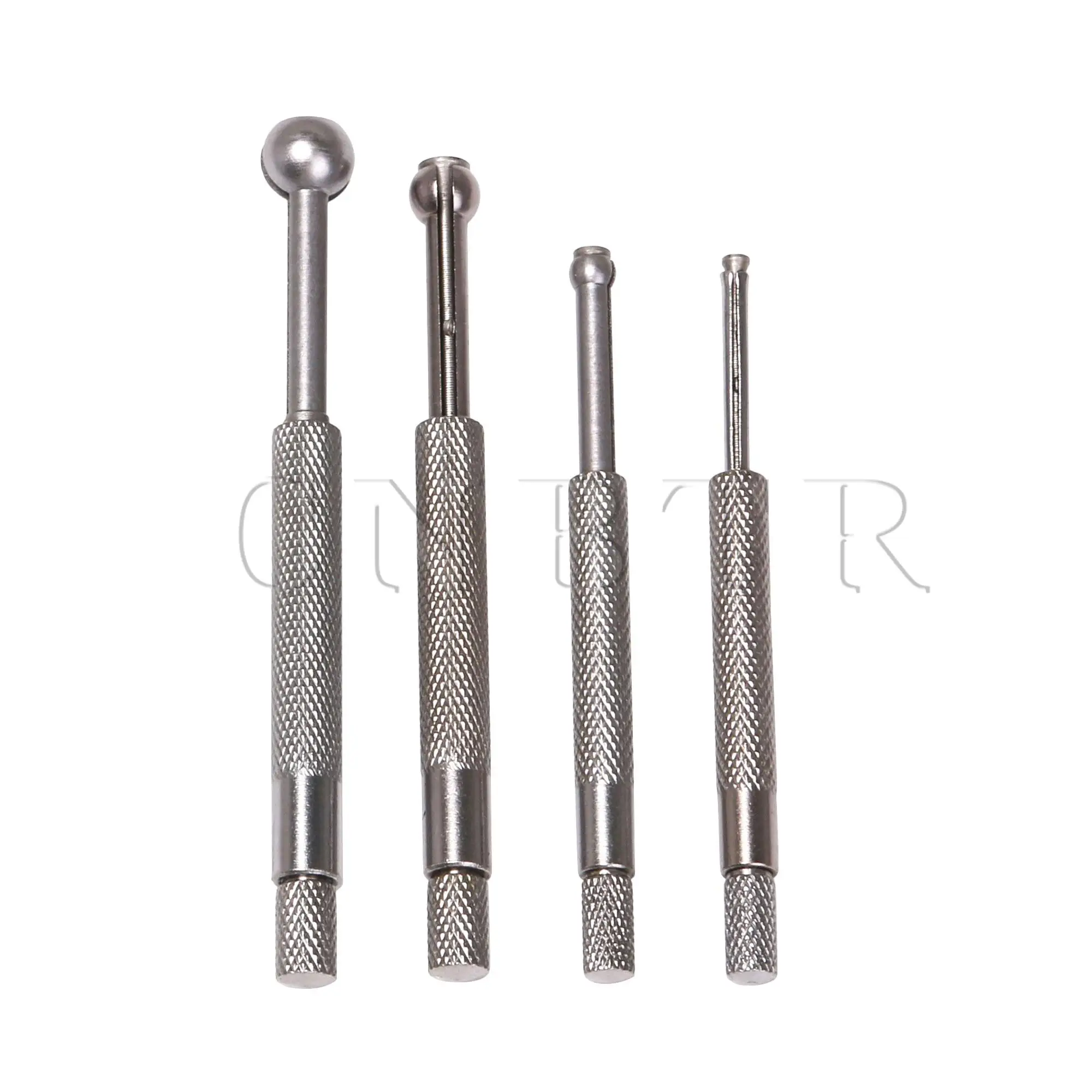 

CNBTR 4 Pieces Silver Industry Telescoping Spherical Shaped Small Hole Gauge