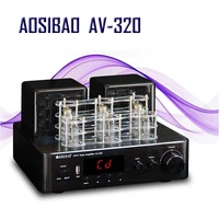 aosibao av320 vacuum tube amplifier home bluetooth coaxial optical input stereo lossless decoding usb preamplifier amp
