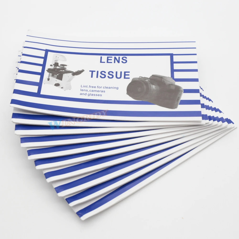Универсальный Камера бумага для чистки линз 2/5/10 шт мягкая ткань оптики чистый