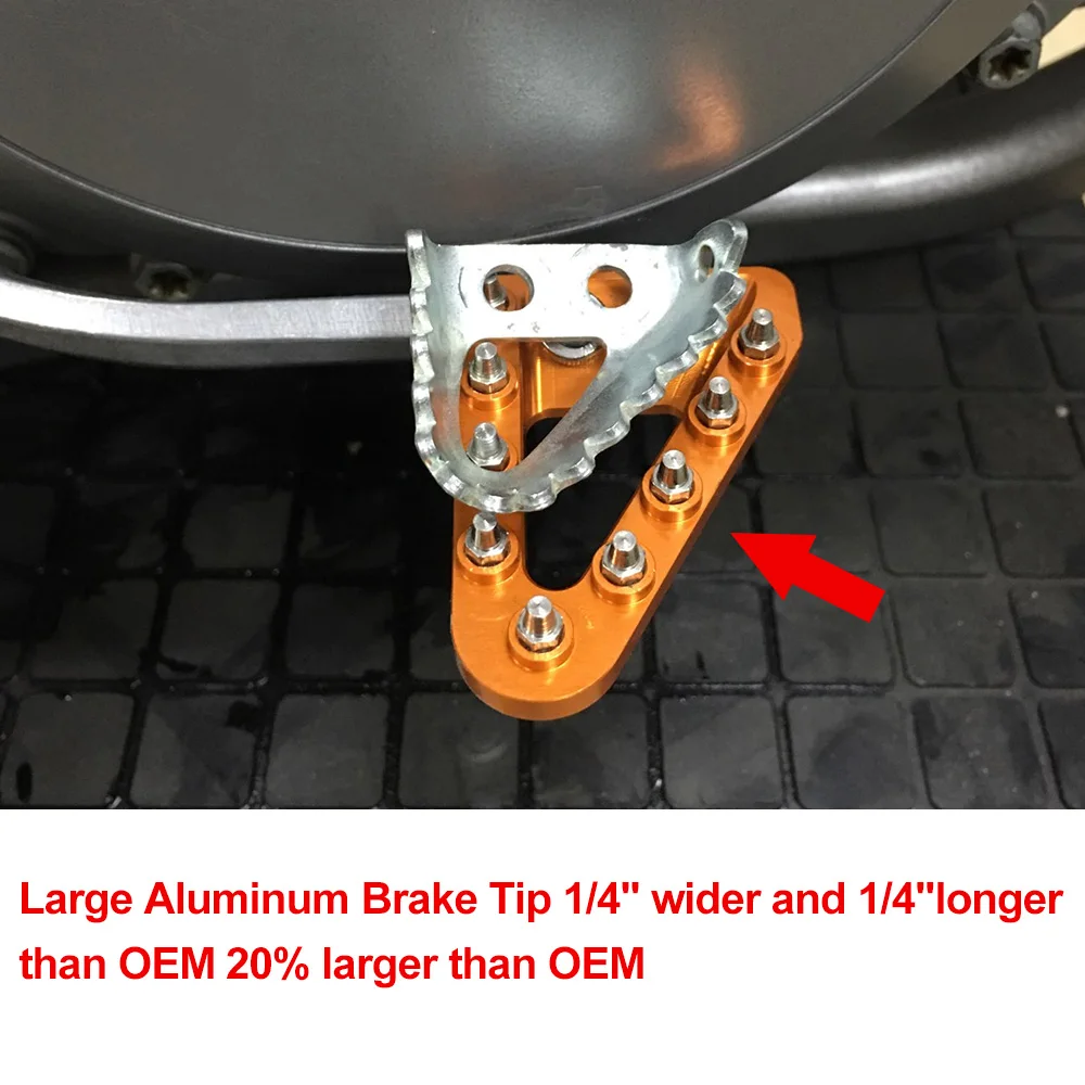 

Rear Brake Pedal Step Plate Gear Shifter Tip For KTM SX SXF EXC EXCF XC XCF XCW 125 150 250 350 450 2017 2018 2019 For Husqvarna