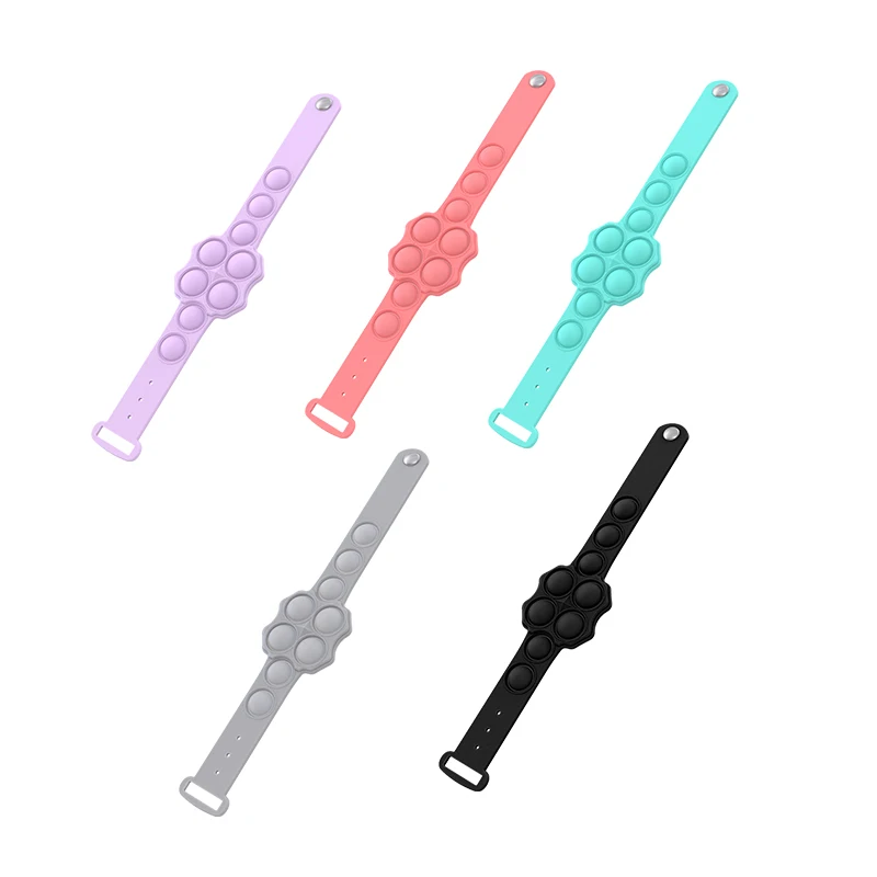 

Lightweight Fidget Toys Silicone Bracelet Multifunctional Antistress Decompression Creative Safety Non-Toxic Educational Toys