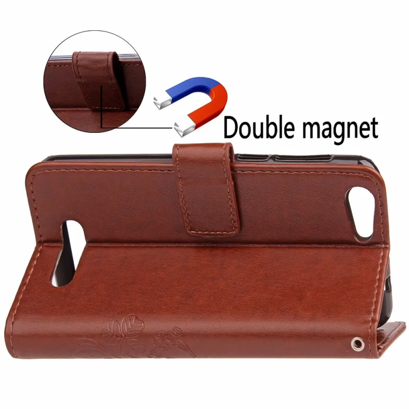 OEEKOI Four Leaf Clover Wallet Flip Cover Case for Cubot Magic/Note Plus | Мобильные телефоны и аксессуары