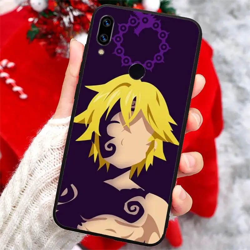

Anime The Seven Deadly Sins Phone Case For Xiaomi Redmi note 7 8 9 t k30 max3 9 s 10 pro lite