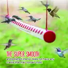 Bob's Best Hummingbird кормушка с отверстием для кормления птиц, простая в использовании садовая длинная труба, горящая птица, висячая кормушка 40 см