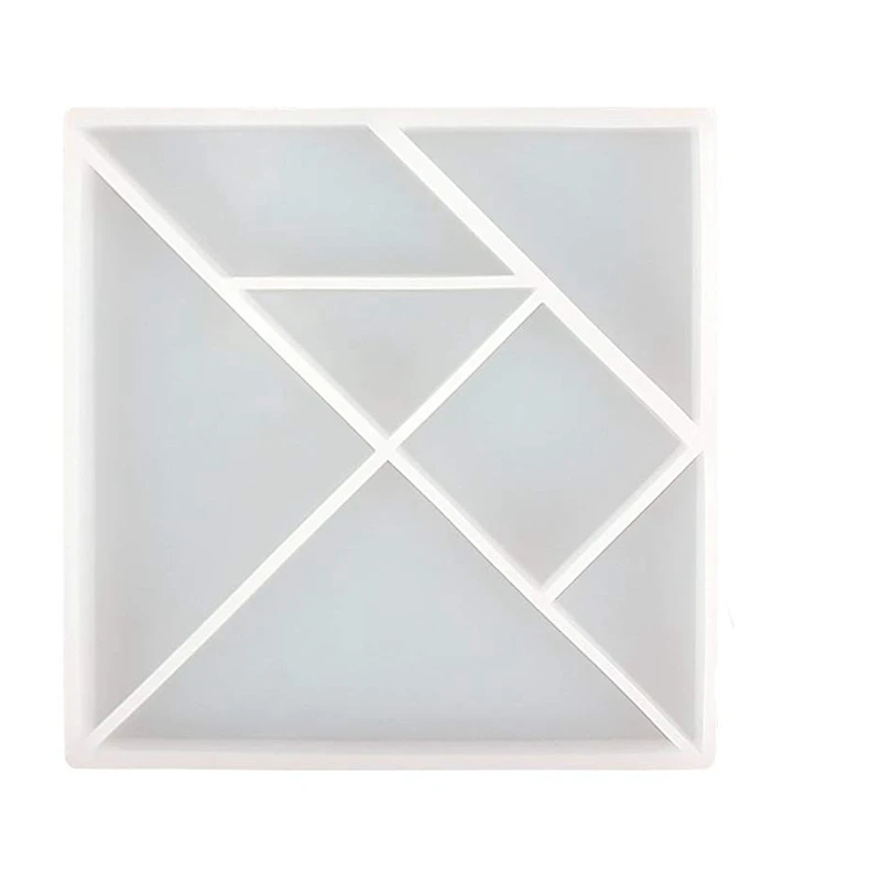 

Эпоксидной смолы силиконовые формы создать наиболее геометрический паззл в форме головоломка, пазл