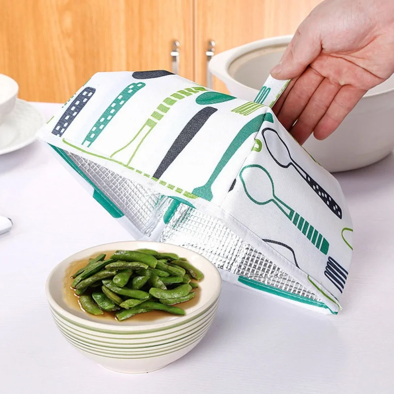 Портативный складной чехол для обеденного стола с защитой от пыли и комаров