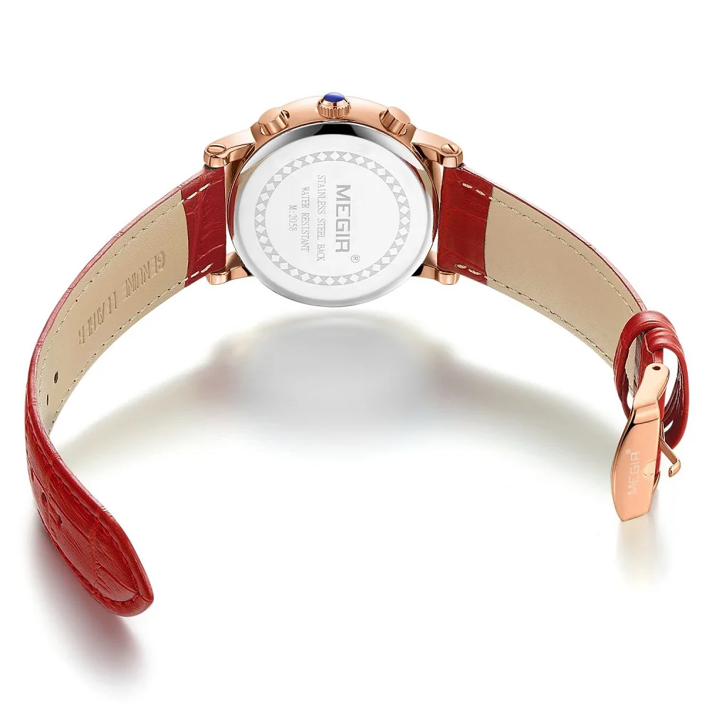 Часы наручные MEGIR женские кварцевые, модные брендовые Роскошные спортивные для влюбленных от AliExpress WW