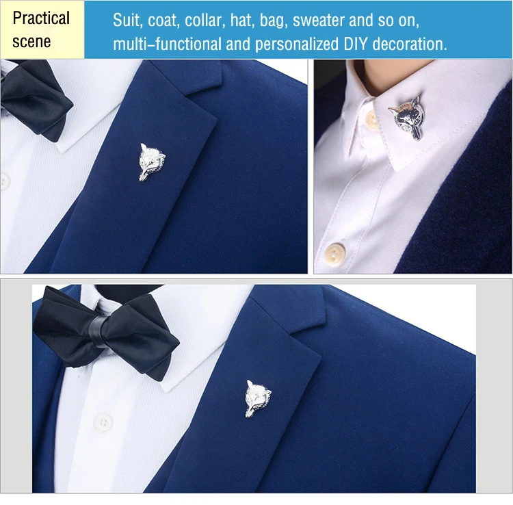 SAVOYSHI Broche Badge Men Women Accessories Dresses Coat Jewelry Animals Camera Plane Flower Brooch Suit Sweater Collar pin