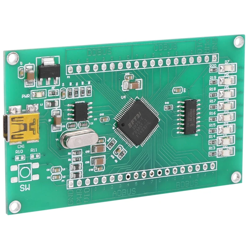 

1Pcs FT4232HL Development Board Learning Board MINI FT4232H UM232H Development Board