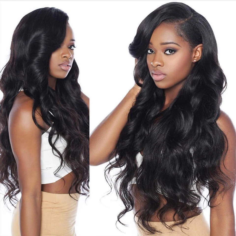 [HJ Weave beauty] OneCut Hair P бразильские волосы, волнистые пряди, объемная волна, 8-30 дюймов, P remy волосы для наращивания, натуральный цвет