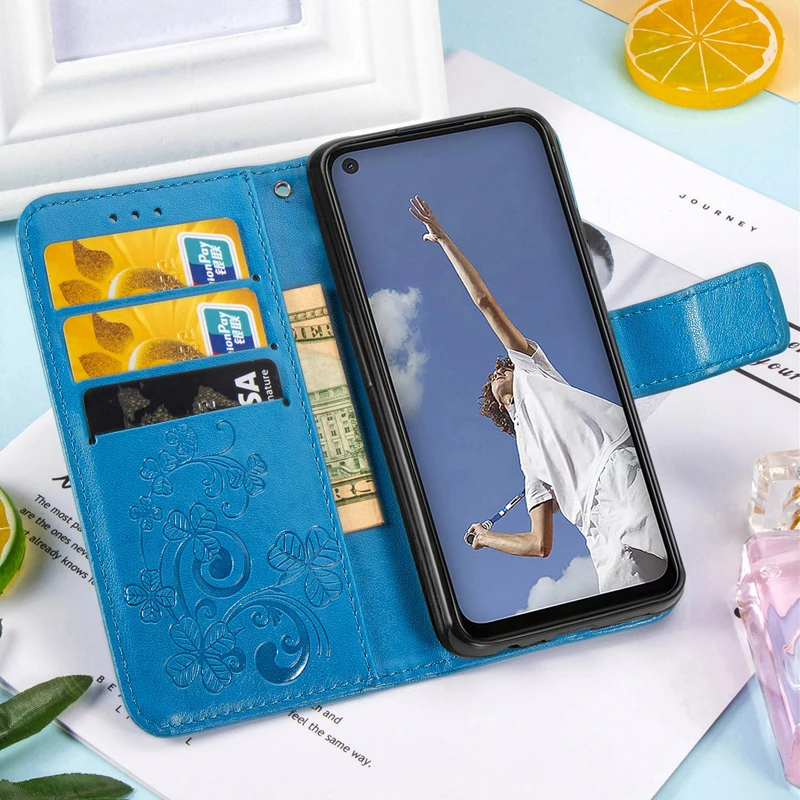 Кожаный флип чехол для OPPO A92 A72 A52 A9 A5 2020 Reno A 3A 10X 4 Pro Чехол телефона Realme 3 5 6 6i AX5 F11