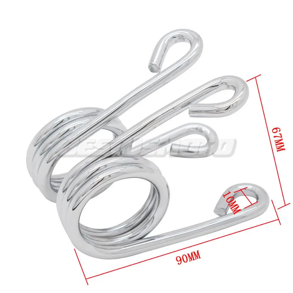 Мотоциклетные аксессуары хромированные Пружины сиденья для соло монтажное