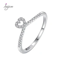 925 sterling silver ring women simple design love heart diamond ins wedding engagement party jewelry ring gifts wholesale