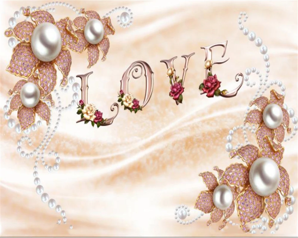 

Luxury Flower 3D Wallpaper Premium Atmospheric Indoor TV Background Wall Decoration Mural Wallpaper