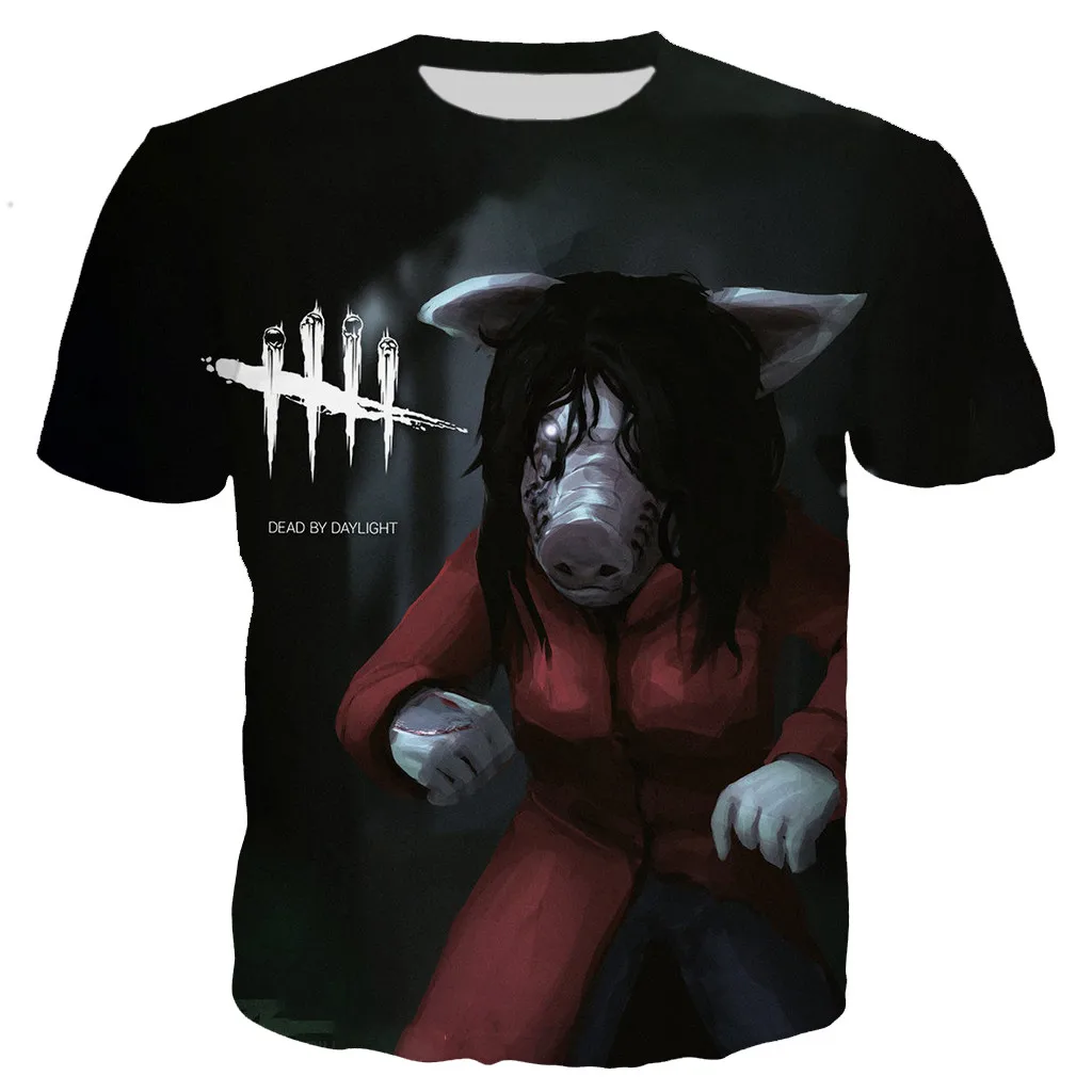 

2021 New Dead by Daylight T Shirt Men/women 3D Printed T-shirts Fashion Casual Harajuku Style Sweatshirt Streetwear Tops