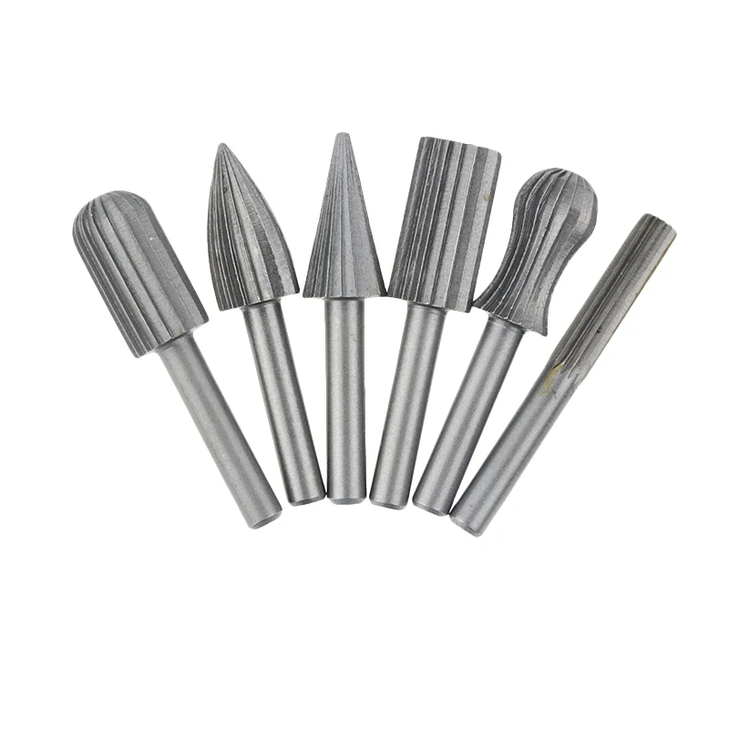 6 шт./лот 1/4 &quotсверла из быстрорежущей стали сверла для заусенцев рашпили