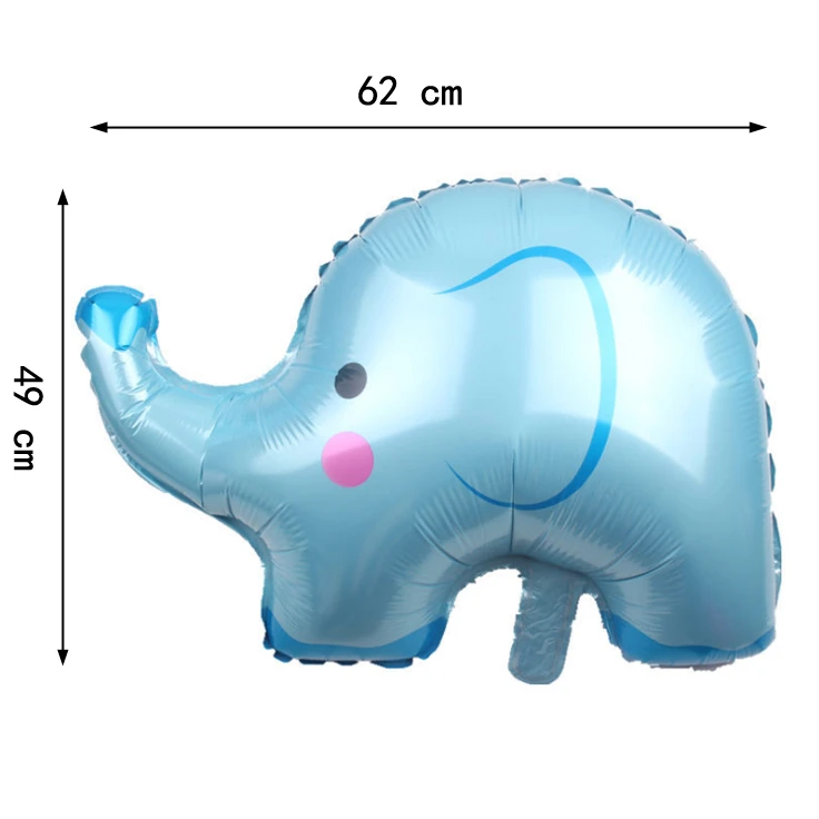Blue Elephant-1pc 1 компл. Слон детский душ/пол раскрыть украшения мультфильм воздушные шары Торт Топперы коробка для конфет с днем рождения День рождения выберите вечерние принадлежности - Цвет: Blue Elephant-1pc