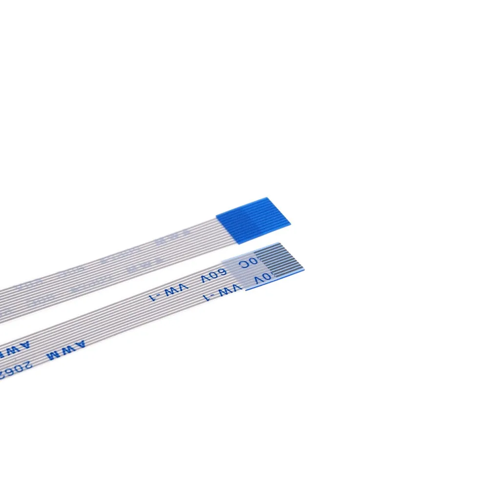 10 шт. Гибкий плоский кабель FFC/FPC 12 PIN 0 5 мм Шаг те же стороны длина 100 150 200 250 300 400 450 500