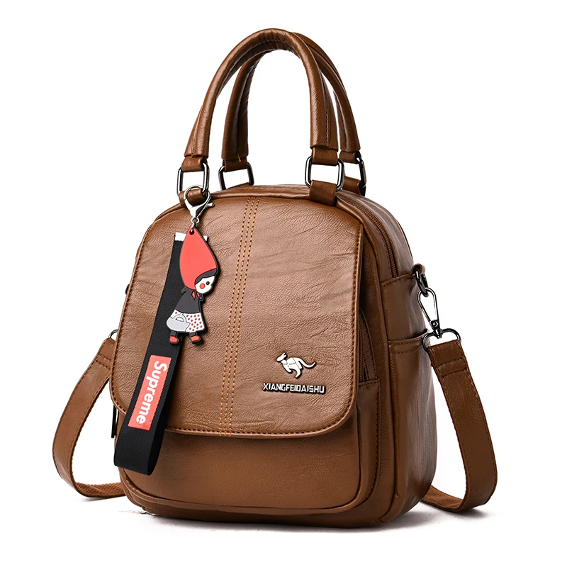 Vfemage женский рюкзак из искусственной кожи твердые сумки Модный Mochila Sac Dos 2019 | Багаж