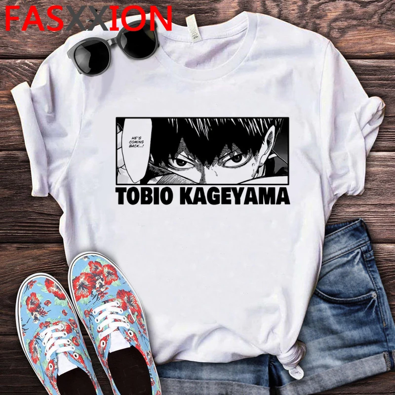 Новинка Мужская футболка Oya Haikyuu Kuroo японское аниме Bokuto манга Shoyo волейбол