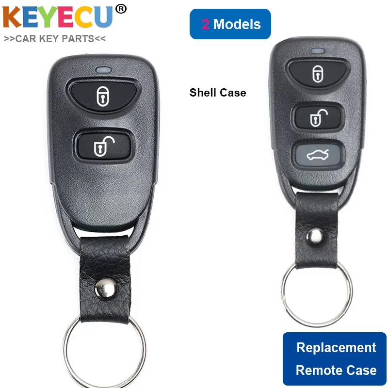 Пульт дистанционного управления KEYECU Чехол для автомобильного ключа Hyundai IX25 Tucson