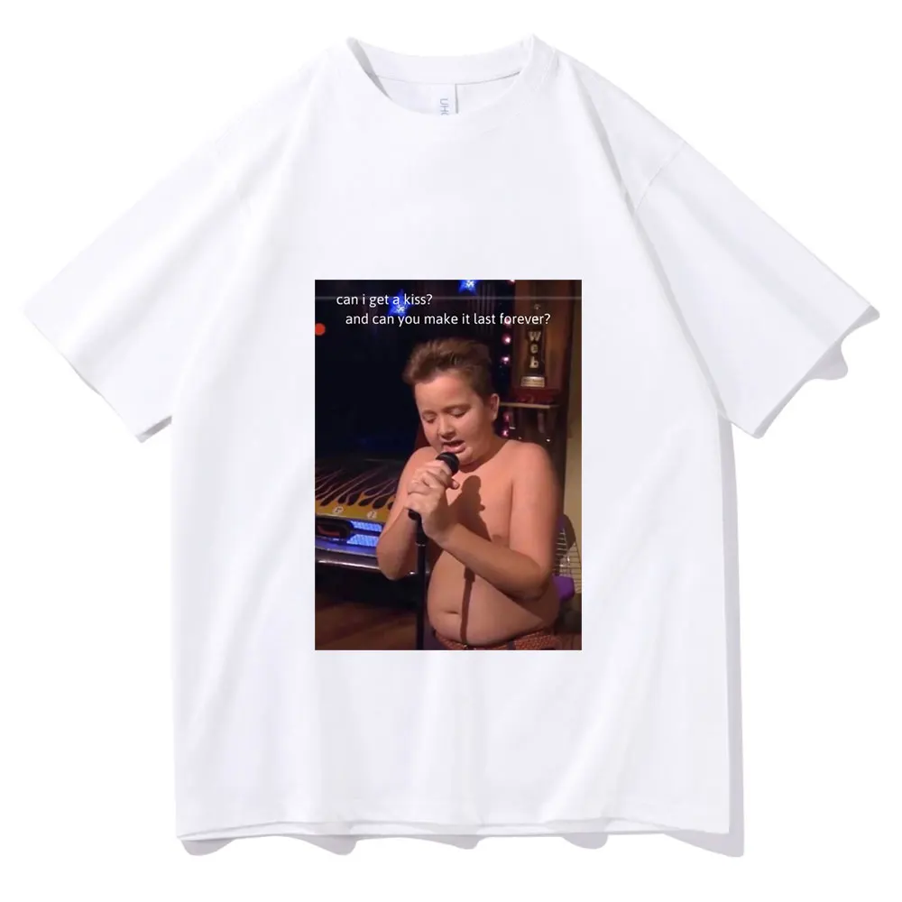 

Men T Shirts Women Funny Tees New Cotton Sports Short Sleeve Gibby Singing Icarly Meme Tshirt Mens Womens Fashion Loose T Shirts