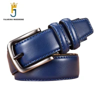 fajarina famous brand designer mens genuine leather belt mens man casual style waistband belts for men jeans 33mm wide n17fj831