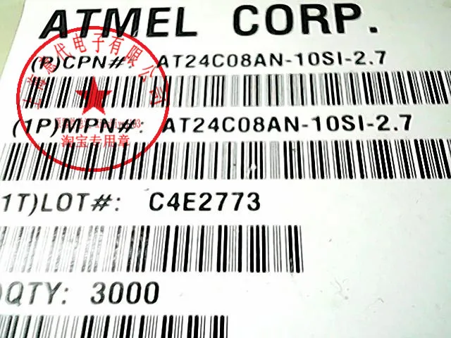 

5 шт. AT24C08AN-10SI-2.724C08