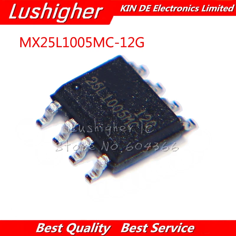 10 шт. для моделей MX25L1005MC 25L1005MC 12G MX25L1005M MX25L1005 SMD SOP 8|Интегральные схемы| |