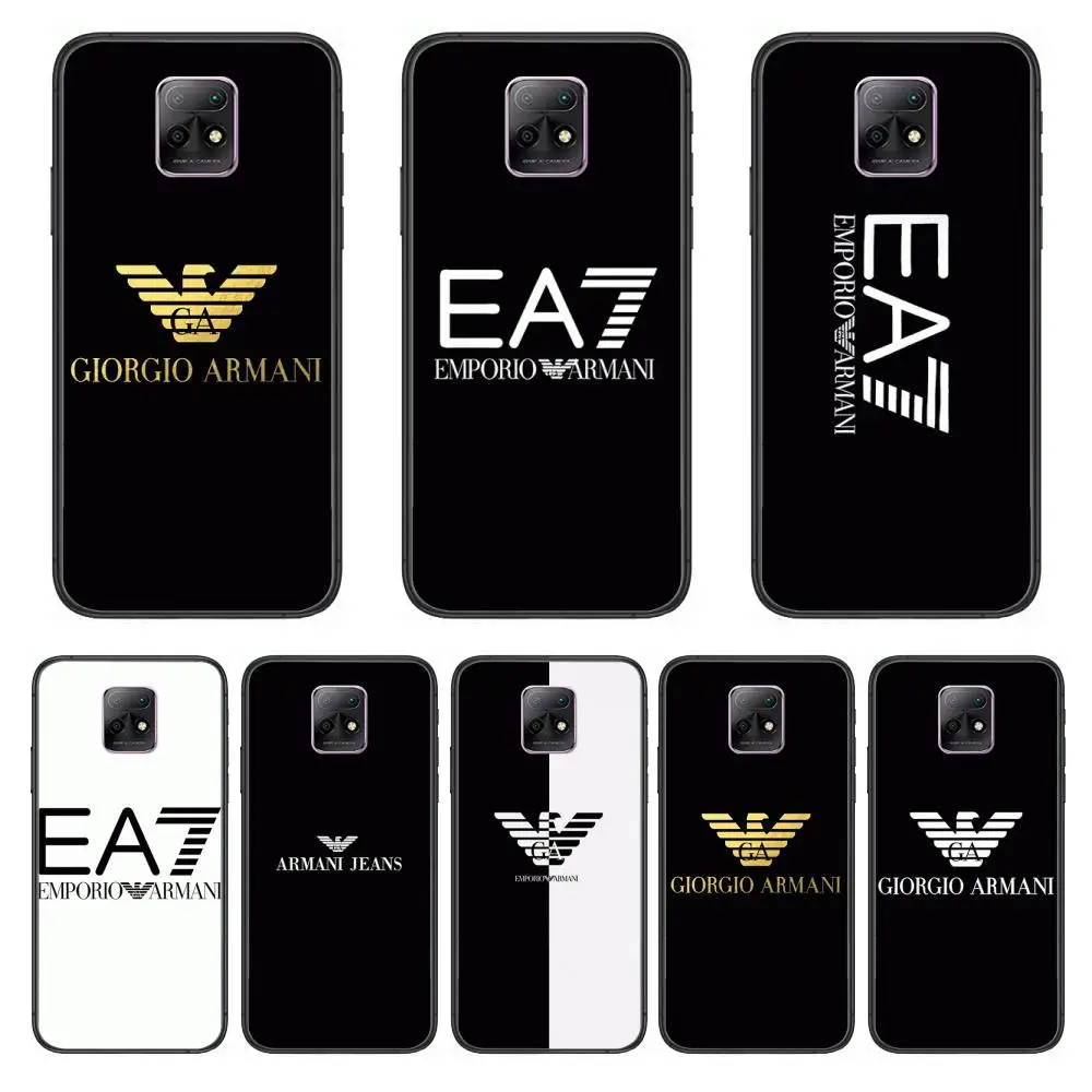 

Italian luxury brand Phone Case For XiaoMi Redmi 10X 9 8 7 6 5 A Pro S2 K20 T 5G Y1 Anime Black Cover Silicone Back Pretty