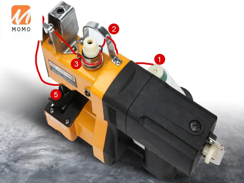 

Handheld Portable 50kg Jute Feed Bag Packing Sewing Machine