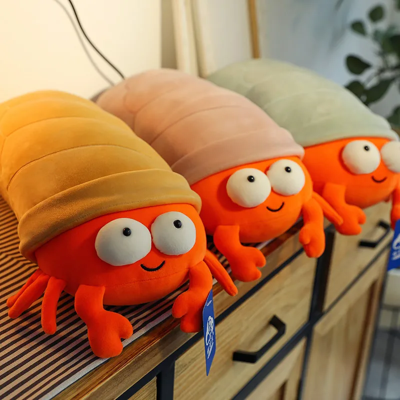 

45-110Cm Cute Hermit Crab Animal Plush Doll Toy Lovely Stuffed Soft Pillow Plush Anime Animal Bed Sofa Chair Decor Girl Children