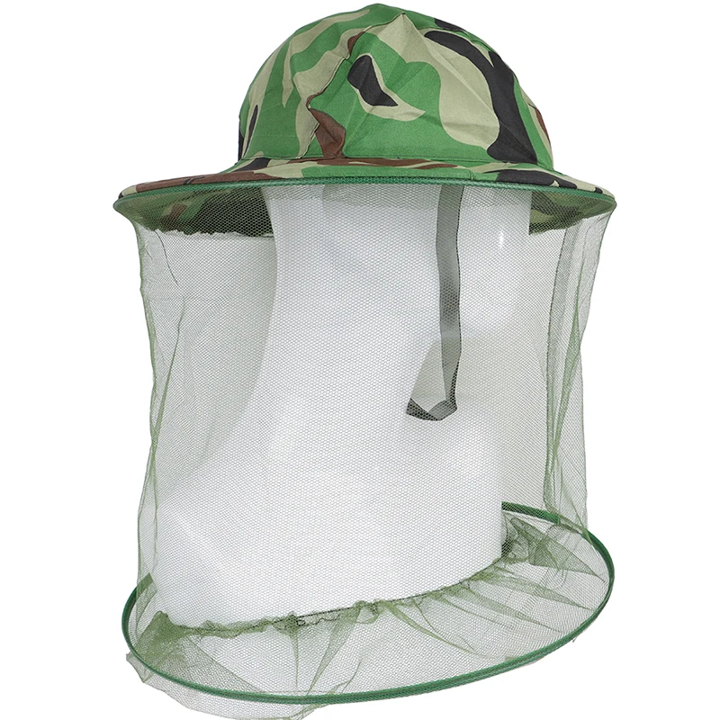 Новый сад шляпа пчеловода камуфляжная сетка для москитной сетки уличная Кепка от