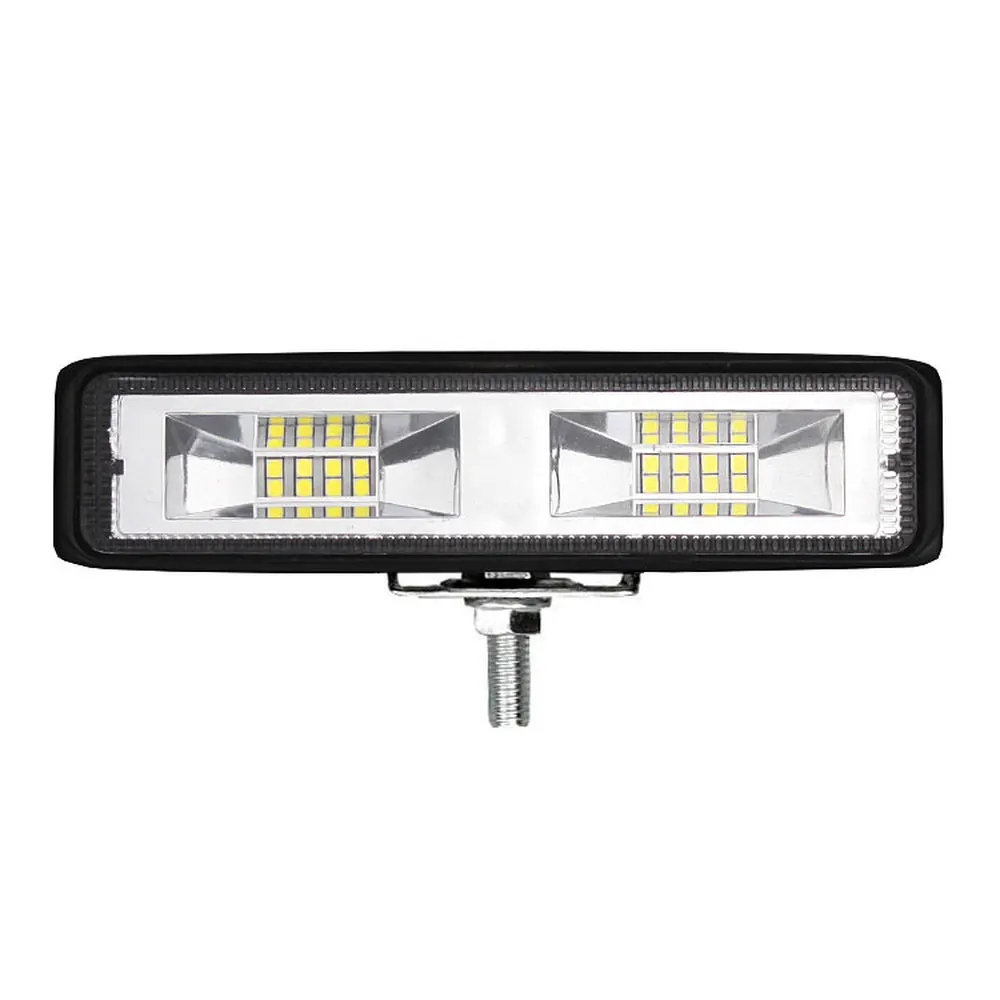 6 дюймов Светодиодная рабочая фара c светильник бар Двойной объектив 6000K Луч 48W 12V