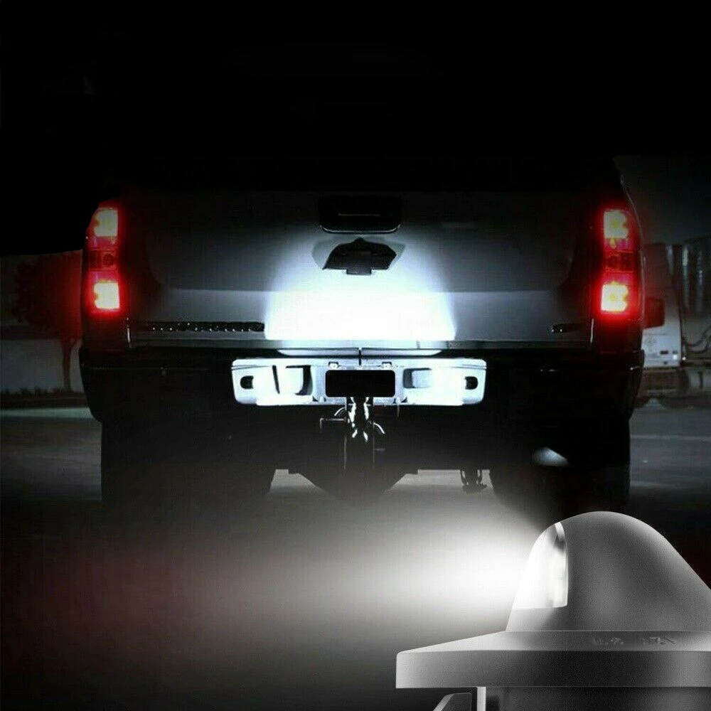 2x светодиодный номерной знак светильник Замена для Ford F150 F250 F350 1990 2014|Фара авто в