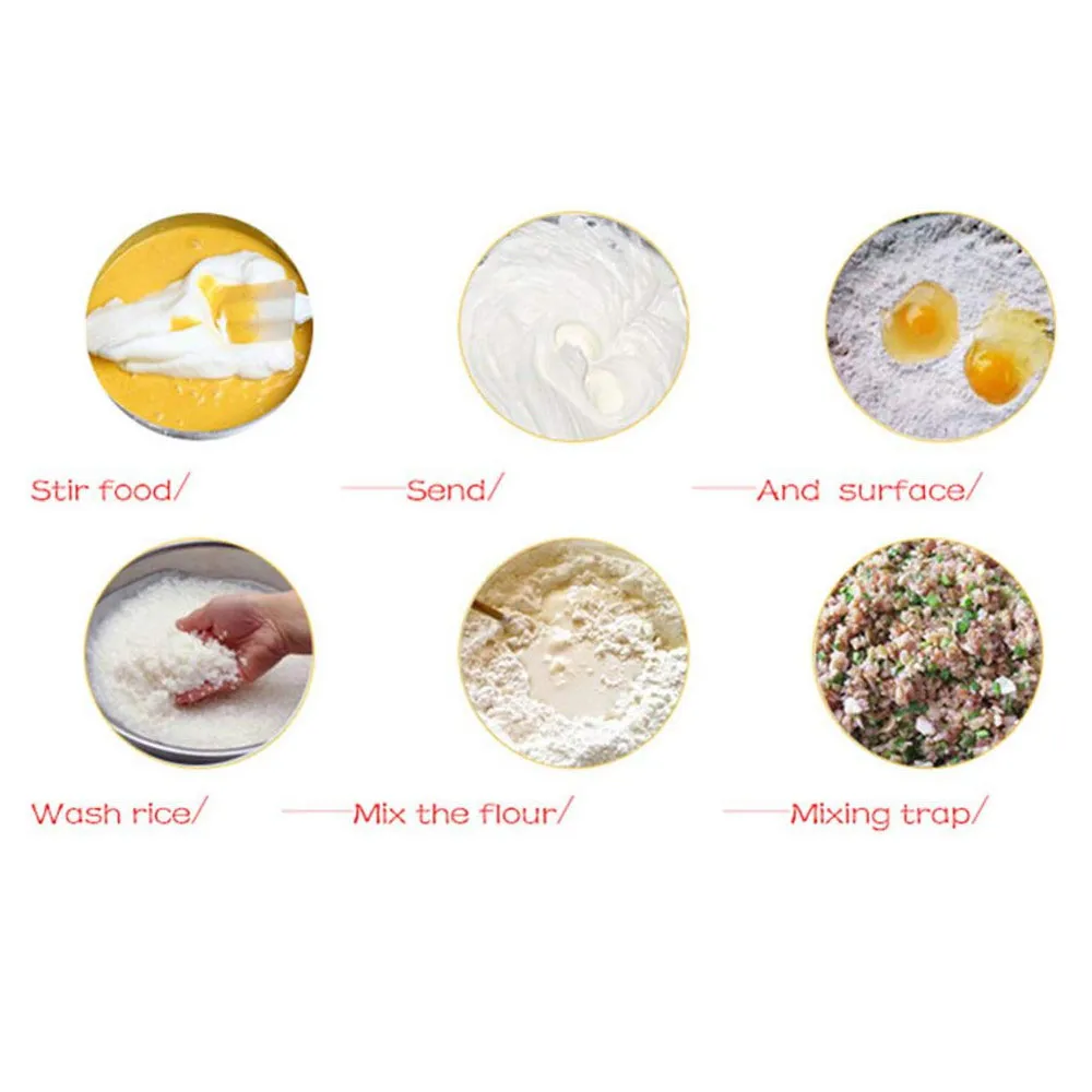 Полуавтоматический Миксер для взбивания яиц ручной взбиватель блендер из