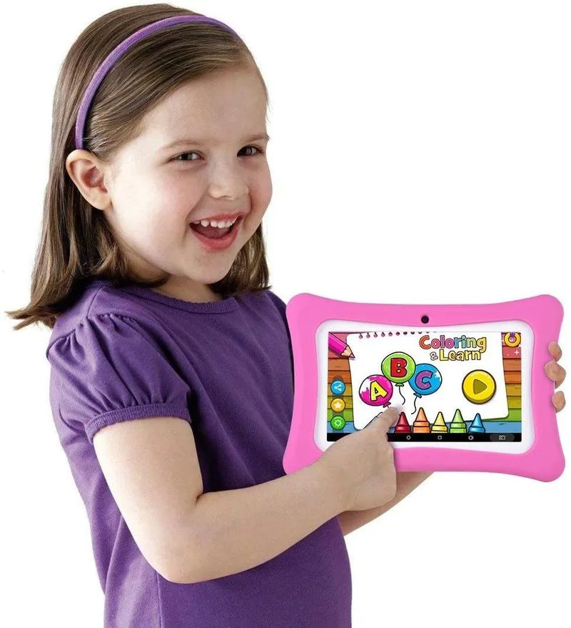

For kids early educational learning 7 Inch M755 Kids Tablet PC RK3126 Quad Core 1GB+8GB 1024*600 Android 7.1 Parental control