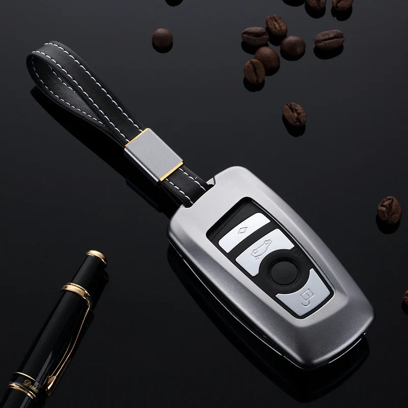 

Aluminum Alloy Car Key Cover Protection Covers For BMW 1 3 5 7 Series X3 X4 M2 M3 M4 Car Holder Shell Case Accessories