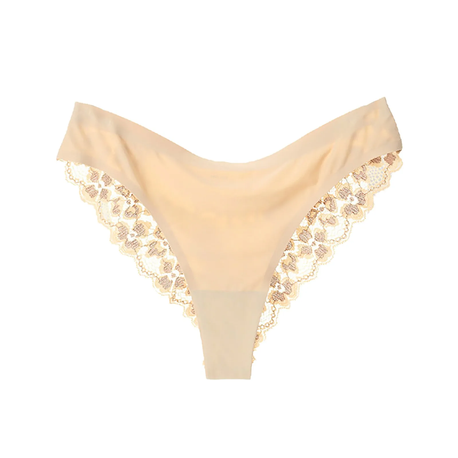 

Female Breathable Embroidery Underwear Transparent G-String Seamless Woman Thong Sexy Panties Women's Lace Low-waist Briefs